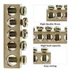 bociloy 12PCS 5 Positions Electrical Wire Screw Terminal Ground Bar,