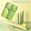 LEIKEEGO Lunch Box, Leak-Proof Bento Lunch Box Kids, Snack Box