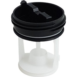 Lichtblau Filter lint sieve for washing machine and washer dryer, replacement part sieve suitable for Whirlpool and Bauknecht 481248058385, filter sieve for coins buttons, etc.