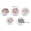 BIUDECO 1bag Rectangular Manicure Diamond Nail Art Rhinestones Decorations DIY