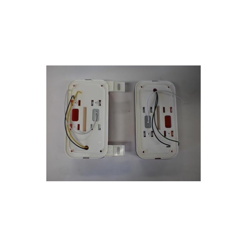 Pair of J-90 Bargman 34-92-003 9x5 Red Stop Tail Turn