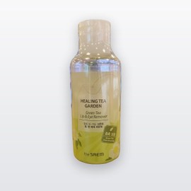 The Saem 1+1 Healing Tea Garden Green Tea Lip & Eye Remover 150ml+150ml 726398 / 더샘 1+1힐링 티 가든 그린티 립 앤 아이 리무버 150ml+150ml 726398