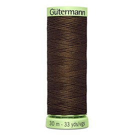 Gutermann Top Stitch Heavy Duty Thread 33 Yards-Espresso