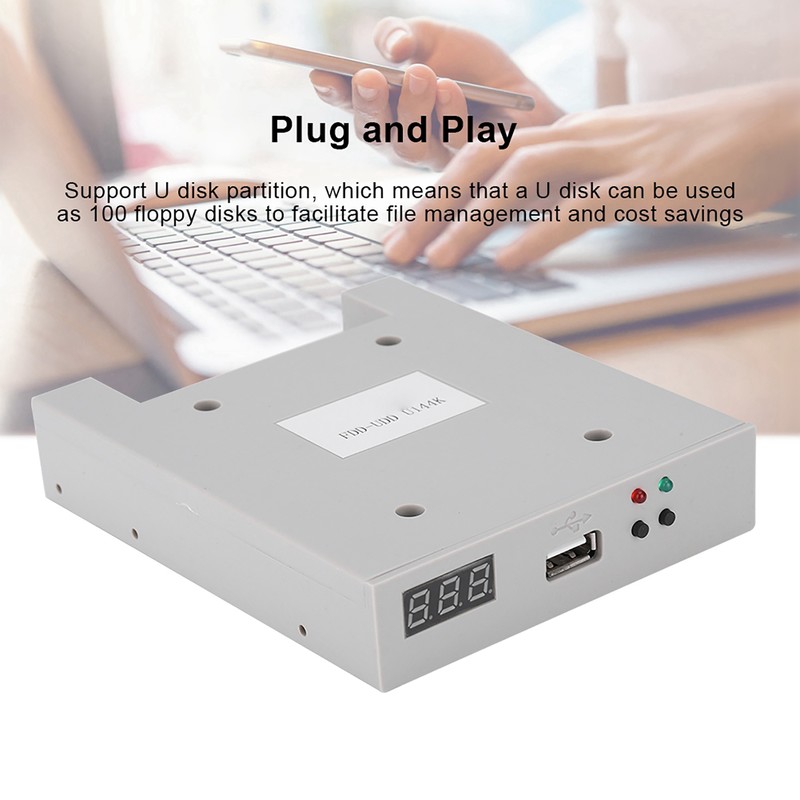 FDD‑UDD U144K 1.44MB USB SSD Floppy Drive Emulator for Industrial