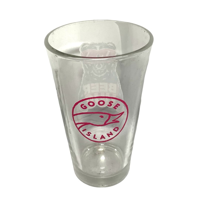 Goose Island Beer Hug Pint Glasses | Set of Two
