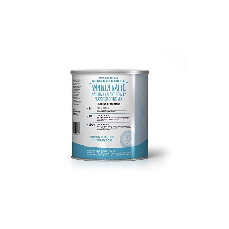 Big Train - Low Carb Blended Iced Coffee - Vanilla