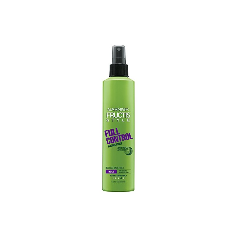 Garnier Fructis Style Full Control Anti-Humidity Hairspray, Non-Aerosol, 8.5 Fl