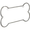 Bell Automotive 22-1-46454-8 Universal Dog Bone Shaped Rhinestone Design License