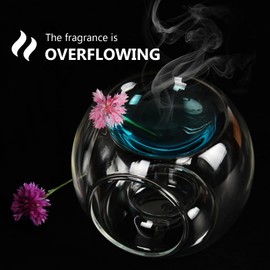 OSALADI 1pc Aroma Lamp Tealight Aromatherapy Furnace Incense Burner Aroma Diffuser Aroma Burner Scented Wax Melt Burner Essential