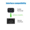 3 Prong 8ft Power Cord for ECOXGEAR EcoBoulder+ EcoBoulder EcoTrek