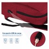 Bluelander 5 Mochilas Antirrobo Laptop Impermeable Con Puerto