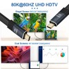 chenyang USB 4 Flat Cable for Thunderbolt 3/4 Cable, 20Gbps