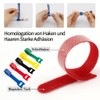 Pack of 120 Velcro Cable Ties, Cable Ties, Velcro Cable
