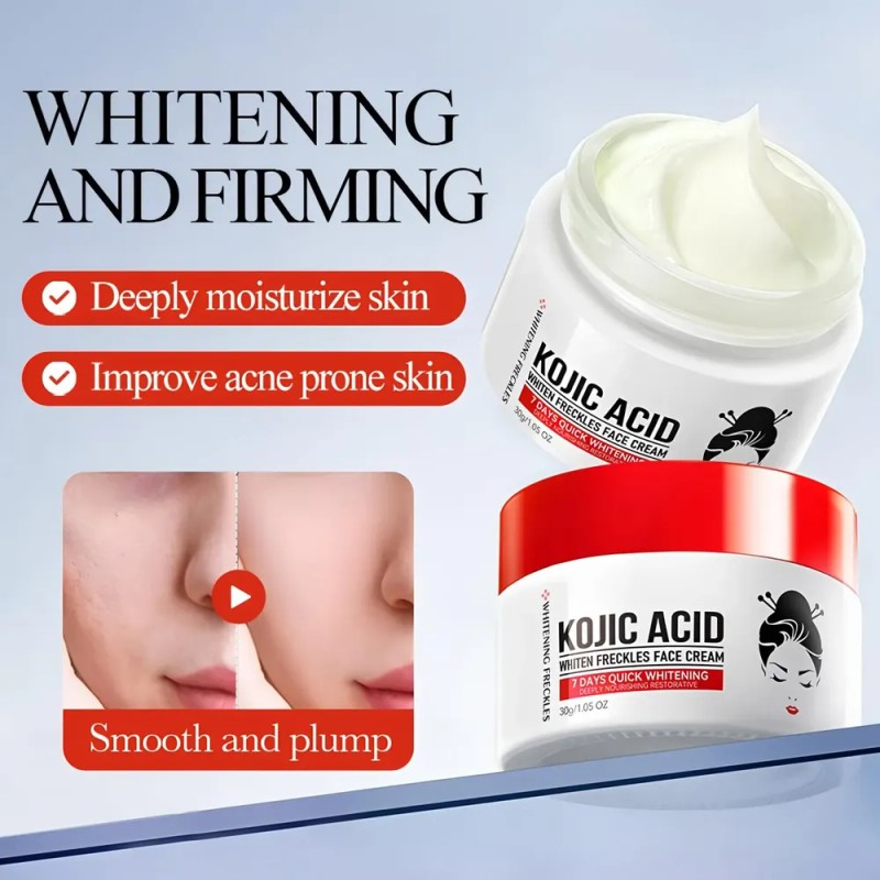 Crema Nutritiva Para Manos Y Rostro, Aclaradora De Manchas