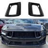 2024+ Mustang GT & GT Premium Front Grill Inserts (ABS