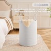 Artfeel Laundry Basket,Woven Cotton Rope Laundry Hamper,60L for Decorative Storage
