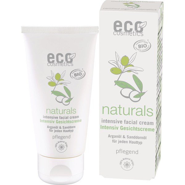 eco cosmetics Intensive Face Cream Argan Oil & Sea Buckthorn,