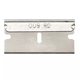 AccuTec PRO Steel Back Single Edge Razor Blade, 100 Pack