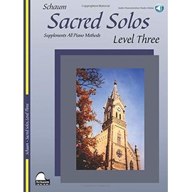 Sacred Solos Lev 3 Bk/Online Audio