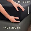 Studio Basic Fitted Sheet 140 x 200 cm, 100% Combed