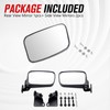 HAKA TOUGH Side View Mirrors & Wider Rear View Mirror