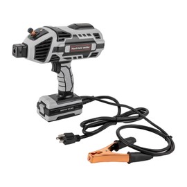 Handheld Welding Machine, 110V 4600W Upgraded Handheld Welder ARC Portable Welder Gun with IGBT Inverter 6 Variable Current Adjustment for Home DIY, Office, Factory, Professional Welding (Black 4600W)