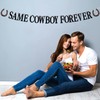 Same Cowboy Forever Banner, Country Western Bachelorette / Divertida decoración