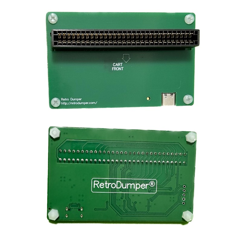 レトロダンパー 「FC ダンパー V4」 ファミコン Famicom ファミリーコンピュータ(Family Computer) ●USBケーブル(Type-C)50cm付属● RetroDumper