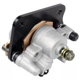 Caltric Rear Brake Caliper W/ Pad For Yamaha Kodiak 450 YFM450FA 4X4 2005-2006