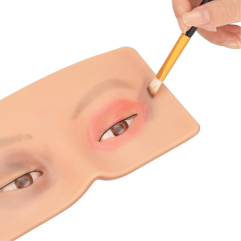3D Makeup Practice Face Professional Silicone Face Eye Makeup Practice