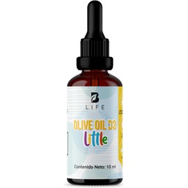 Vitamina D3 300 gotas. 10 ml. Ingredientes naturales. Olive Oil D3 Little B Life.