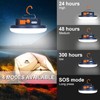 IODOO 10000mAh 4000LM Flashlight Portable LED Camping Lantern Rechargeable Light