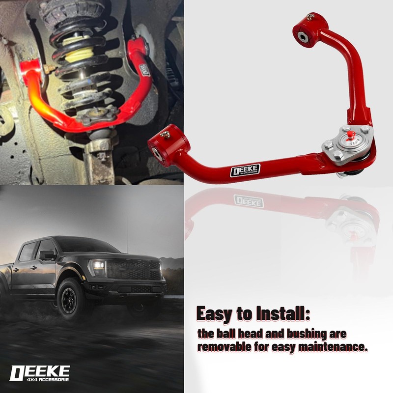 Front Upper Control Arms with 1-4" Lift for Jeep Liberty