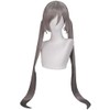 Cosplay Wig, Rabbit, Twin Tails, Straight 39.4 inches (100 cm),