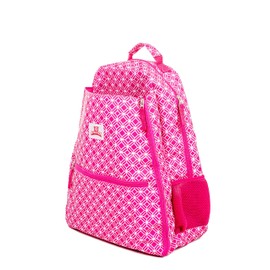 Thorza Tennis Backpack for Women (Pink) – Lightweight Tennis Racket Bag Includes Hook and Stores 2 Rackets, Balls, and Sports Gear – Backpack Only.