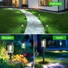 Eyrosa Solar Lights Outdoor, 12 Pack Waterproof Solar Landscape Lighting