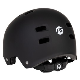 Powerslide Adult Helmet Allround Matte Black for Inline, Skateboard, Bike, Scooter in Black