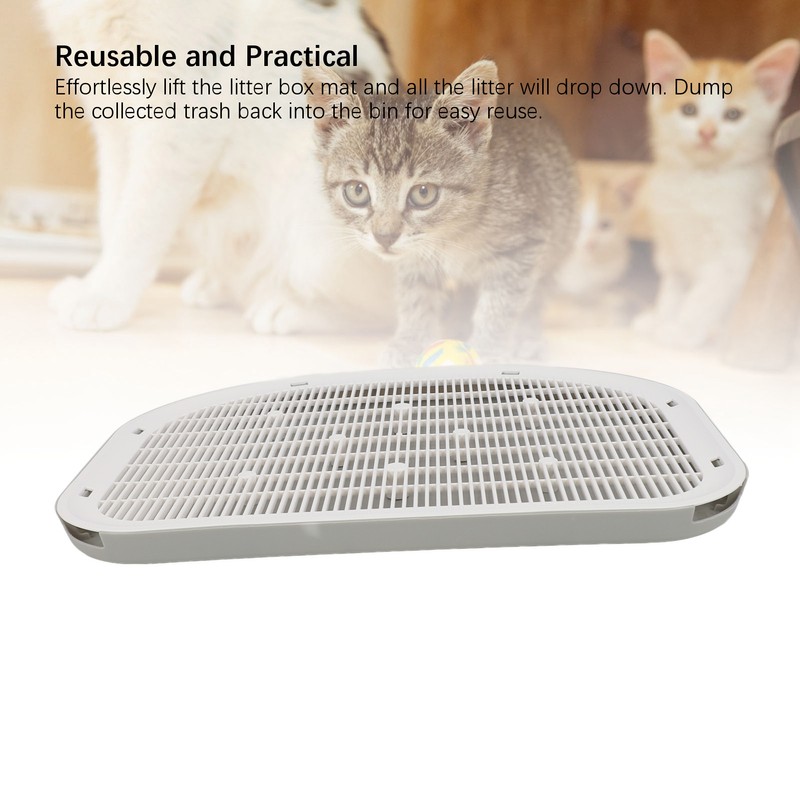 Cat Litter Mat Waterproof Sturdy Anti Slip Leakage Resistant Easy