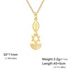 EUEAVAN Messianic Seal Necklace Messianic Seal of Jerusalem Pendant Necklace