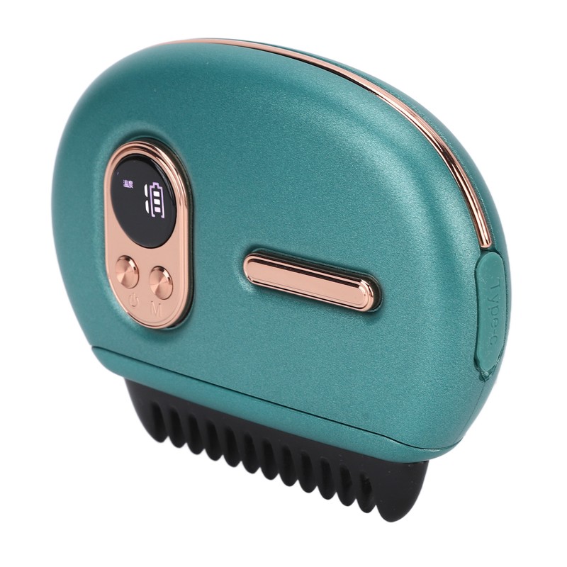 Electric Gua Sha Comb 9 Vibration Gears Heating Stone Needle