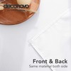Deconovo Christmas Decorations Oxford Decorative Wipeable Tablecloth Rectangle Water Resistant