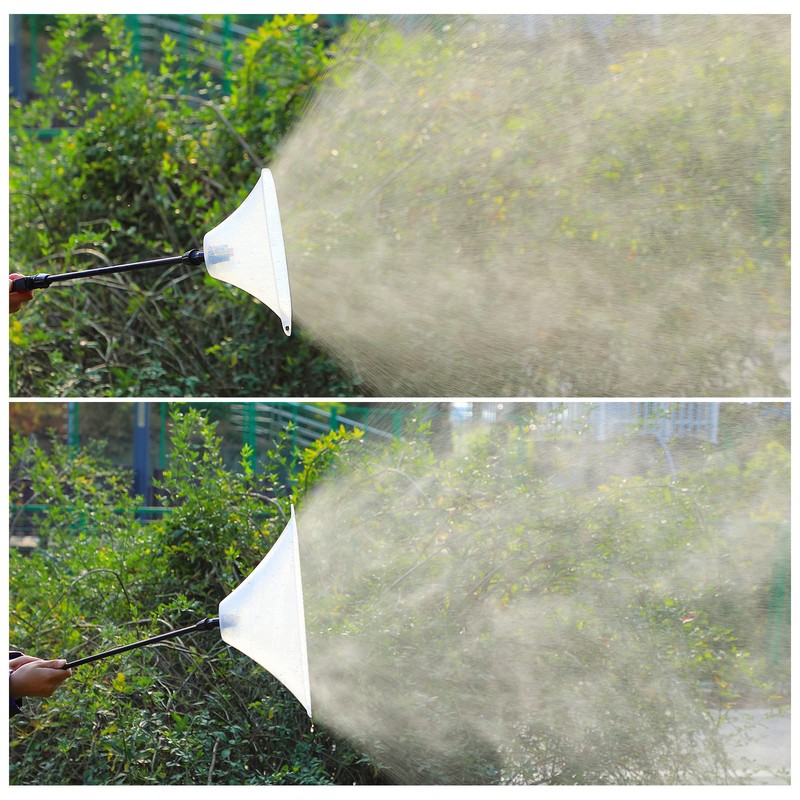 Aimela Drift Guard with Flat Sprayer Nozzle,Prevents Drift of Fine