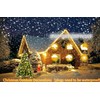 CYOVENY 400LED 6.6ft * 16 Lines Cool White Christmas Tree