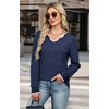 V Neck Sweaters for Women Pullover Cozy Lightweight Sweaters for
