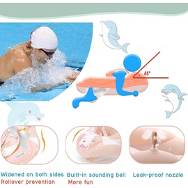 Woukksy 2025 Baby Swimming Ring with Sun Canopy, Removable, Pink Baby Swimming Aid with Swimming Seat, Inflatable Swimming Trainer with Anti-Tilt Float for Toddlers and Children from 3 Months to 10