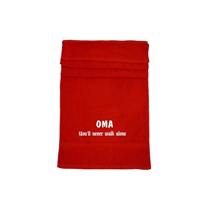 Grandma – You'll Never Walk Alone – Bath Towel, multicolour,