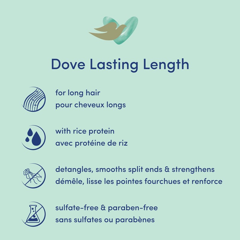 Dove Dove Hair Therapy Lasting Length For Detangling & Smoothing