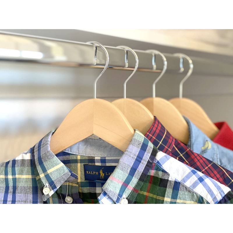 Kids hangers (Natural Wood, Children Hangers 4T-10)