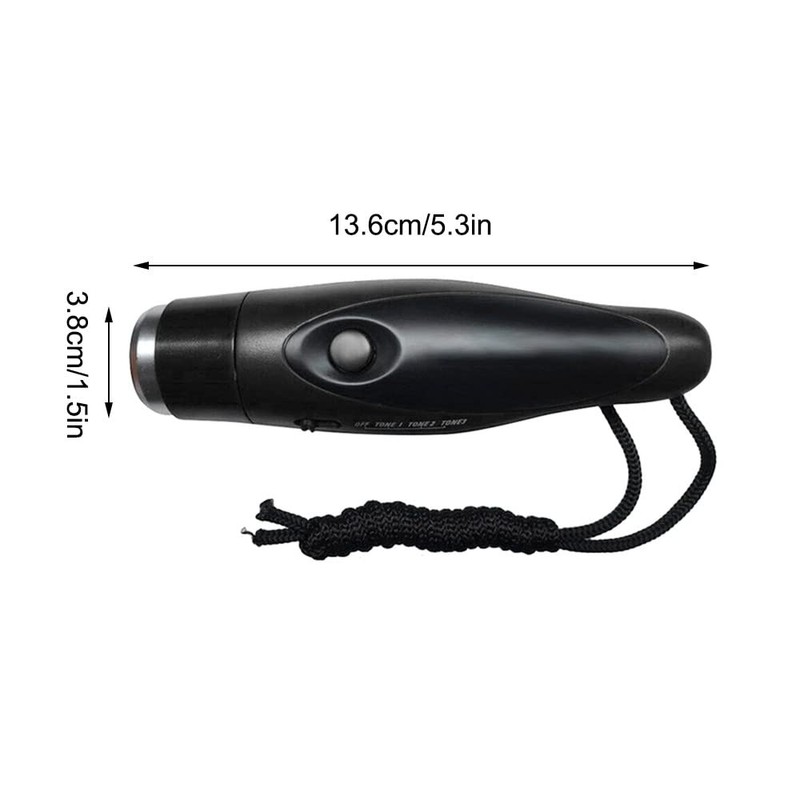 MiOYOOW Electronic Whistle, Handheld Whistle 3 Tone High Volume Emergency