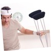 HIAKDOFT Imbottitura per stampelle e cuscinetti antiscivolo imbottiti, compatibile con